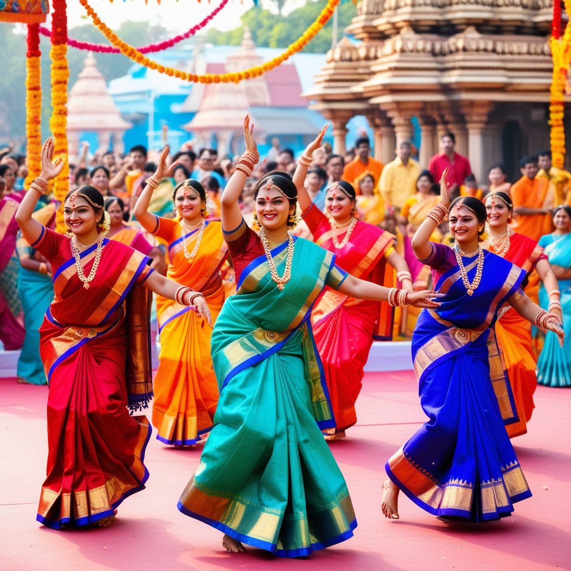 Promoting Indian arts, traditions, and heritage through cultural preservation initiatives.